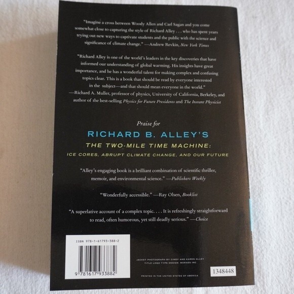 Richard B. Alley Earth The Operator's Manual Softcover - Picture 3 of 7